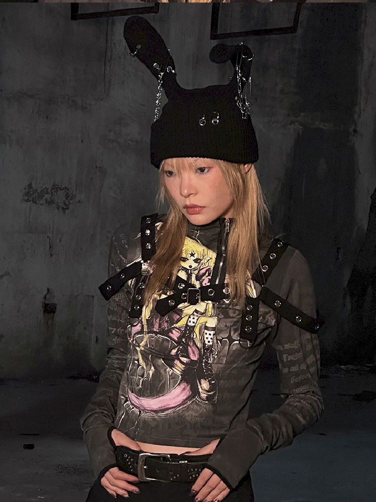 Ribbed Knit Cap【s0000005018】