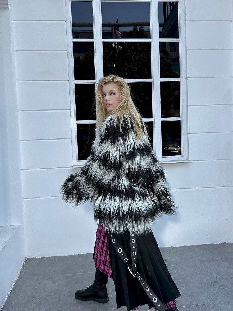 Gradient Stripe Fur【s0000004719】