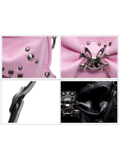 Hardware Decoration Bow Bag【s0000009406】
