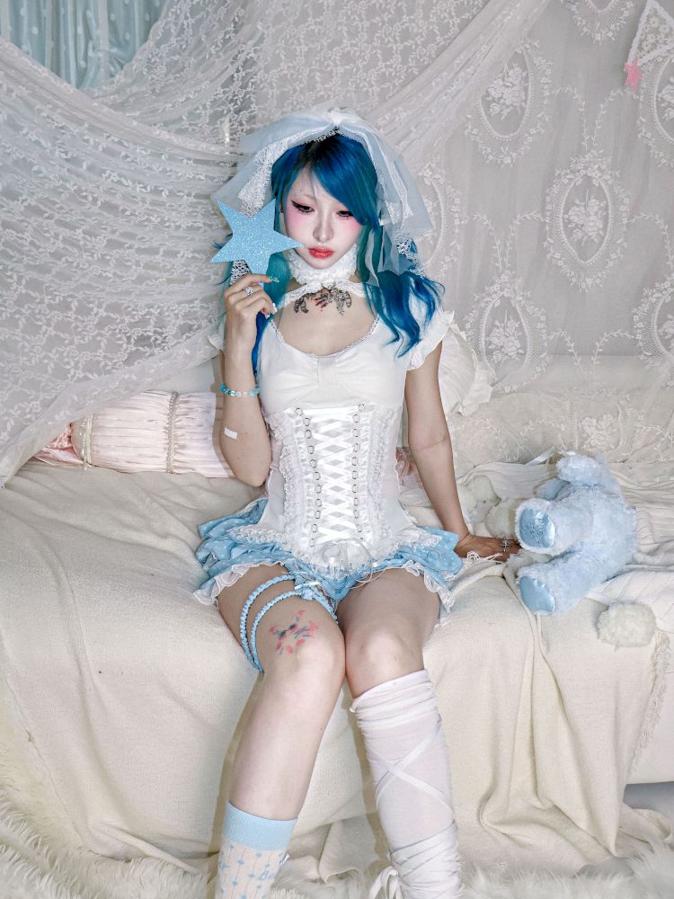 Polka dot pumpkin pants【s0000012694】