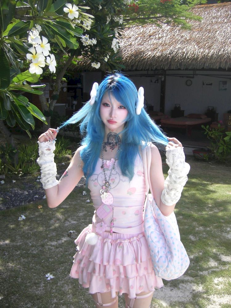 Strawberry Hot Diamonds Top-Cake Skirt【s0000012661】