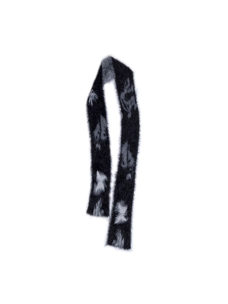 Warm knitted scarf【s0000004689】