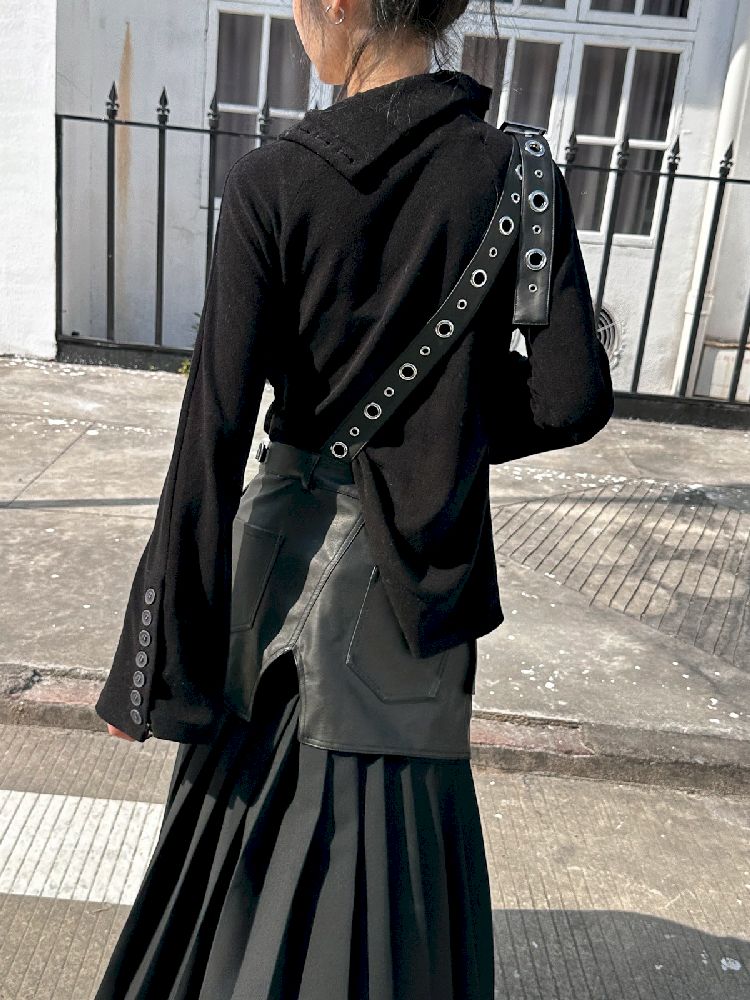 Deconstruction Multi-Way Knit Bottom Shirt【s0000004721】