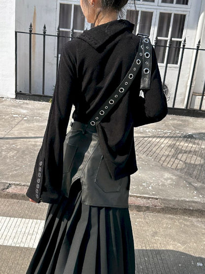 Deconstruction Multi-Way Knit Bottom Shirt【s0000004721】