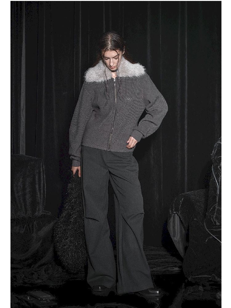 Genderless Wide Leg Long Western Pants【s0000005458】