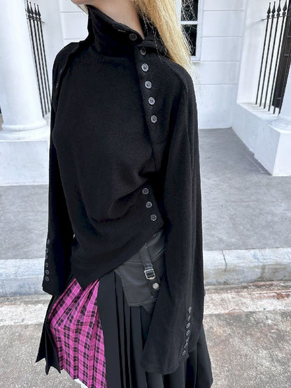 Deconstruction Multi-Way Knit Bottom Shirt【s0000004721】