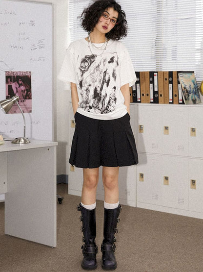 Removal Short Sleeve Tee【s0000008841】