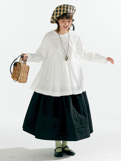 Big Hem Half-body Skirt【s0000007631】