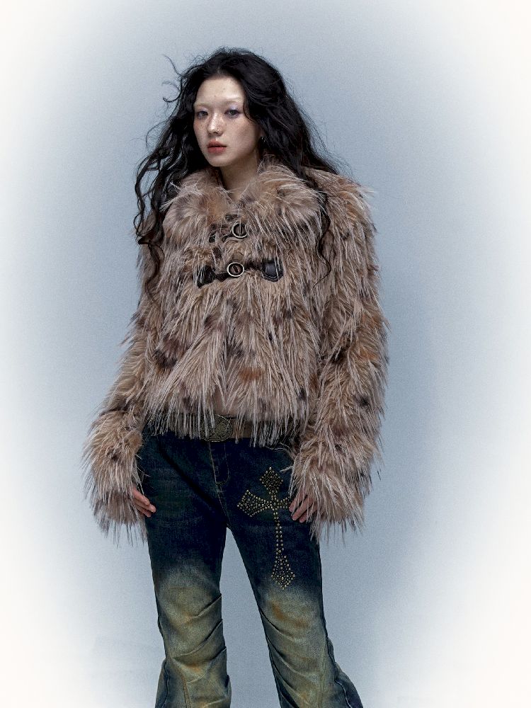 Merad Lazy Eco-Friendly Fur Coat【s0000005969】