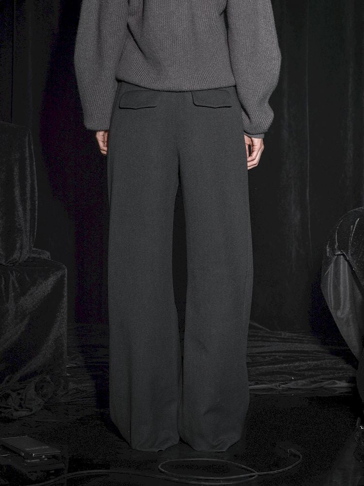 Genderless Wide Leg Long Western Pants【s0000005458】