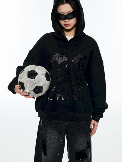 Loose Hooded Sweatshirt【s0000006300】