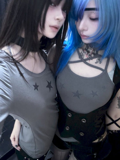 Long Sleeve T-Shirt Slim Camisole【s0000012024】