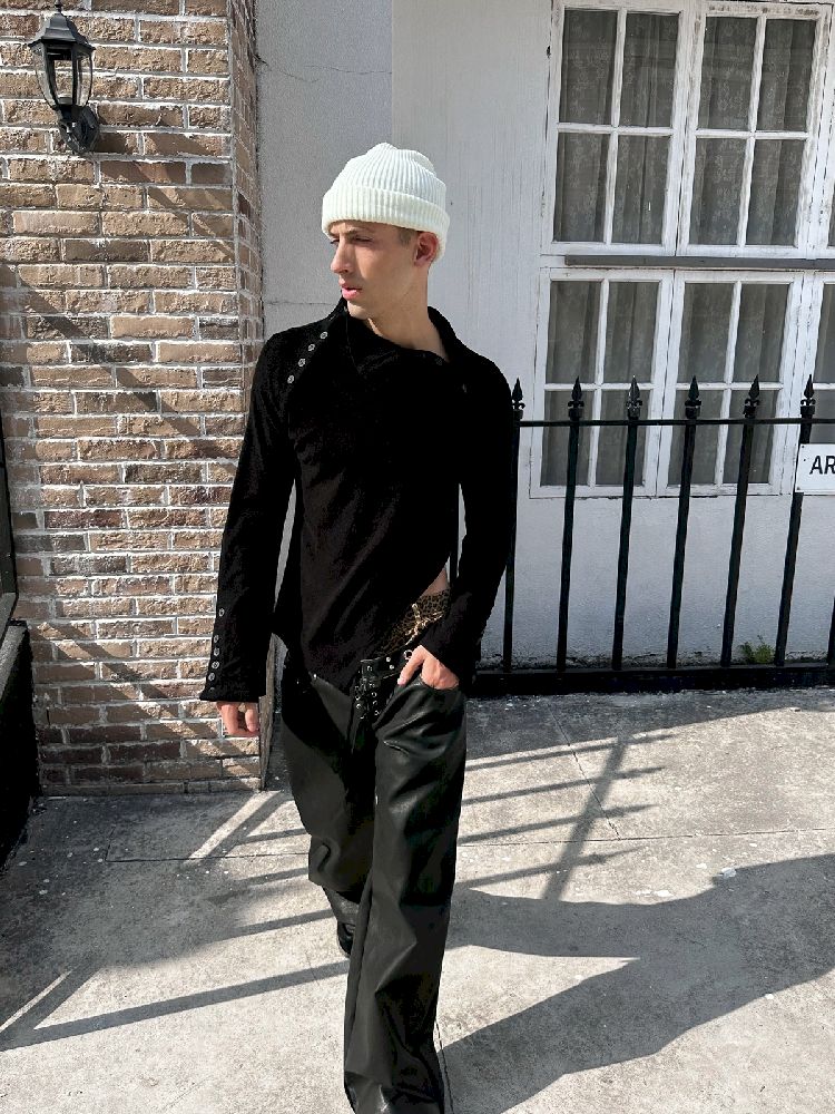 Deconstruction Multi-Way Knit Bottom Shirt【s0000004721】