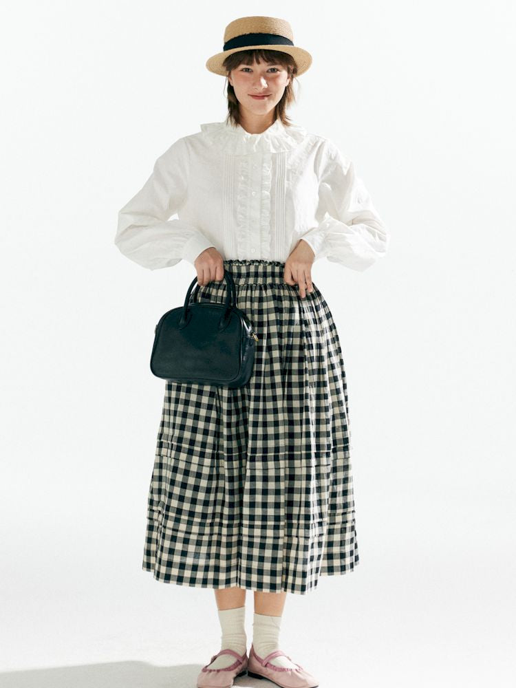 Big Hem Half-body Skirt【s0000007631】