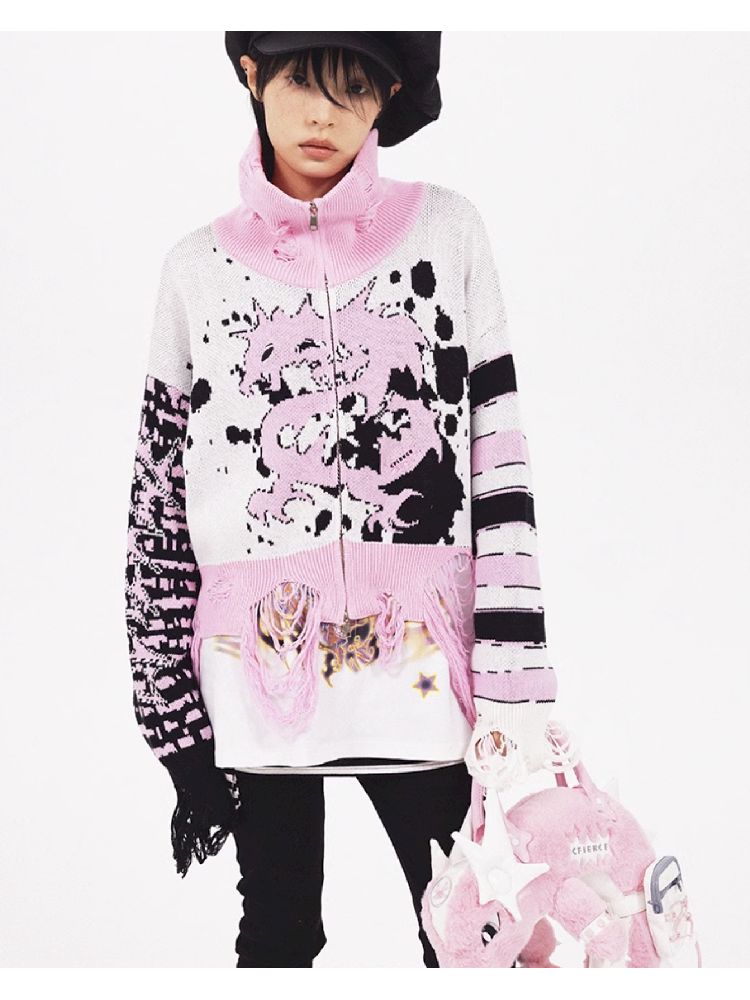 Dragon Knit Jacket【s0000005962】