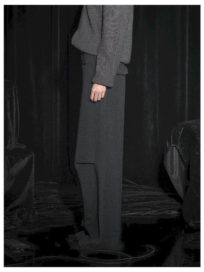 Genderless Wide Leg Long Western Pants【s0000005458】