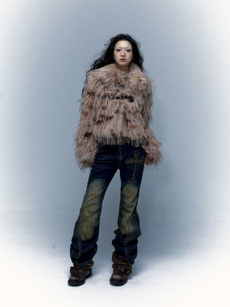 Merad Lazy Eco-Friendly Fur Coat【s0000005969】