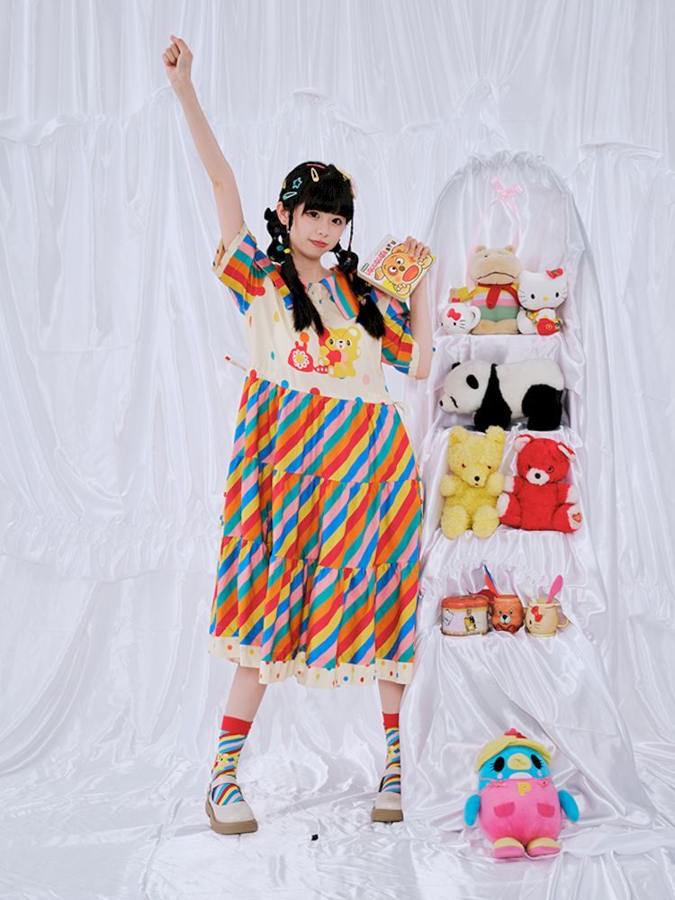 Rainbow Diary Dress【s0000009097】