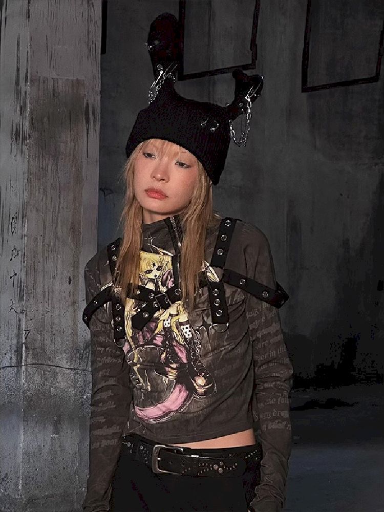 Ribbed Knit Cap【s0000005018】