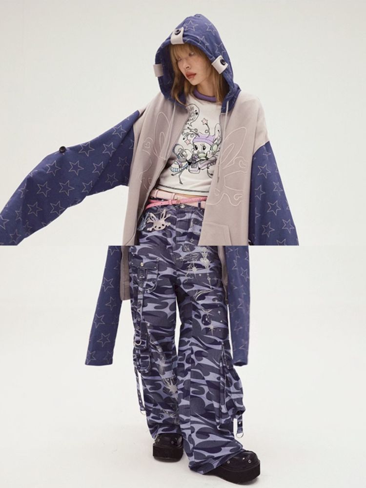 Elf Print Totem Jeans【s0000008216】