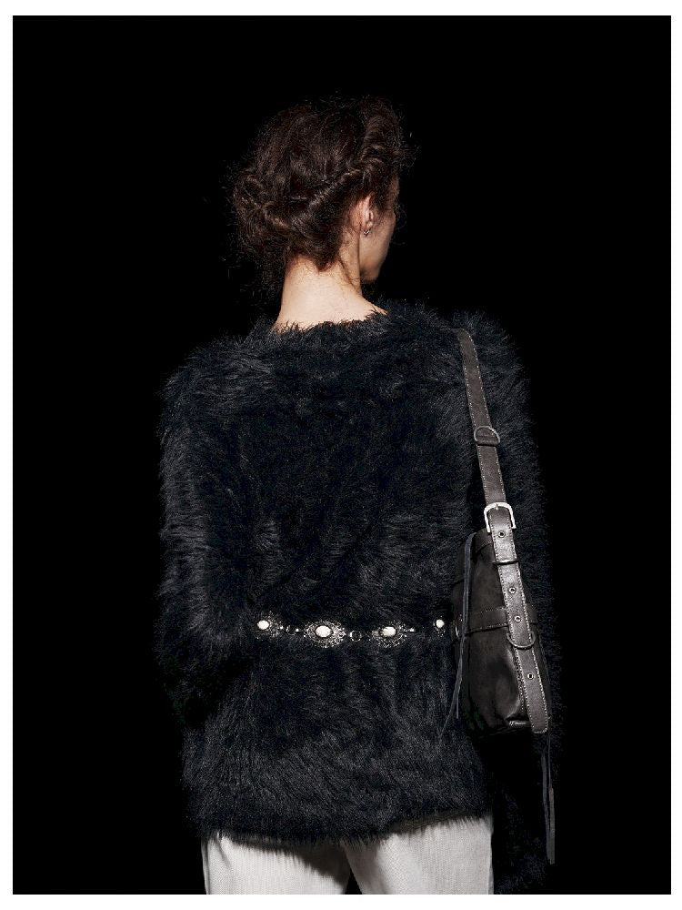 Elegant Fleece Crew Neck Sweater【s0000005469】