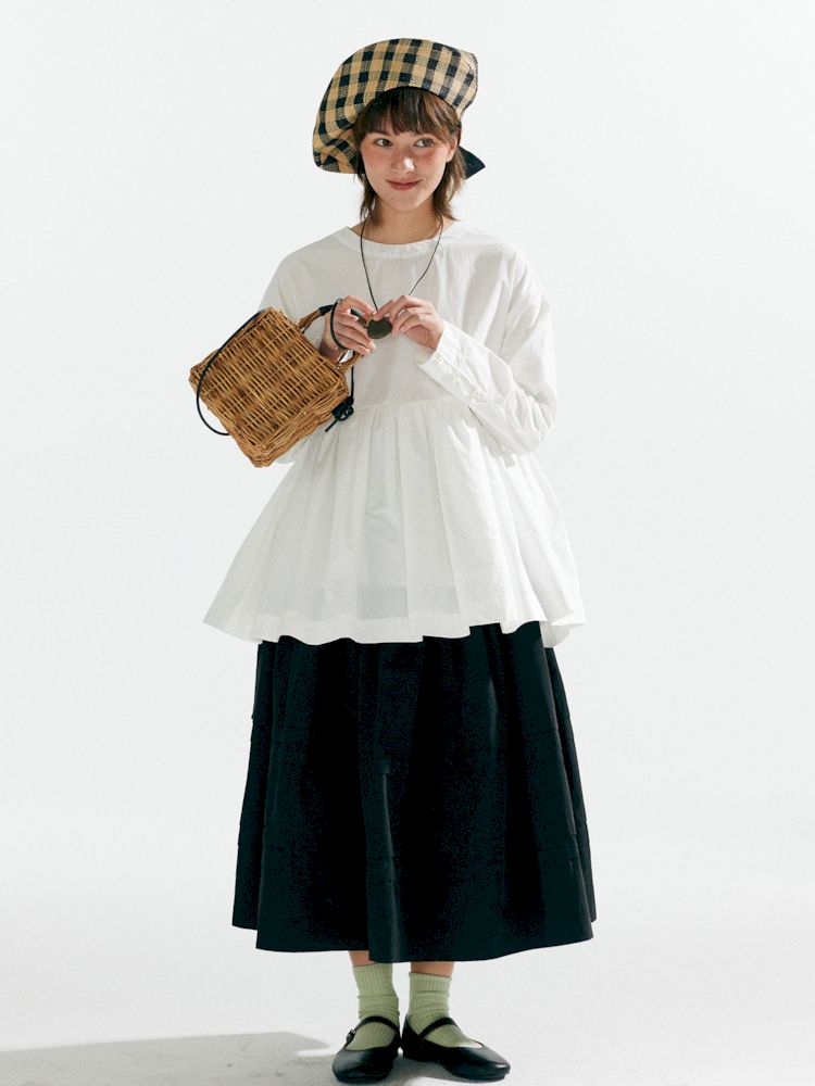 Big Hem Half-body Skirt【s0000007631】