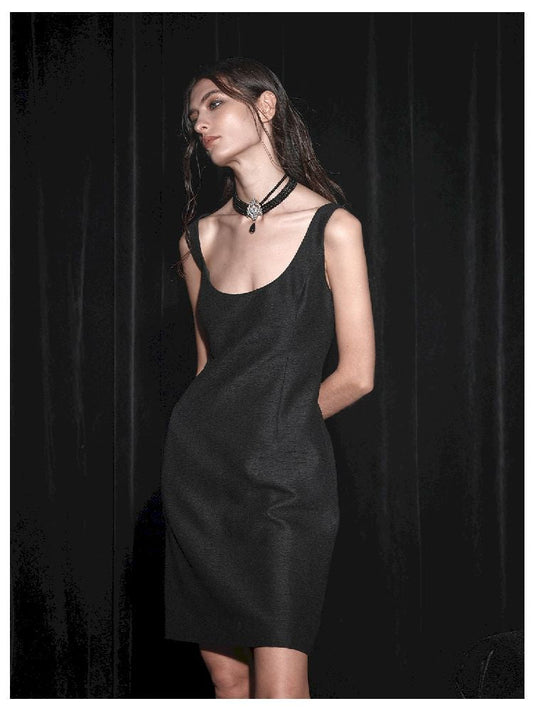 Dodo Black U-Shaped Vest【s0000005462】