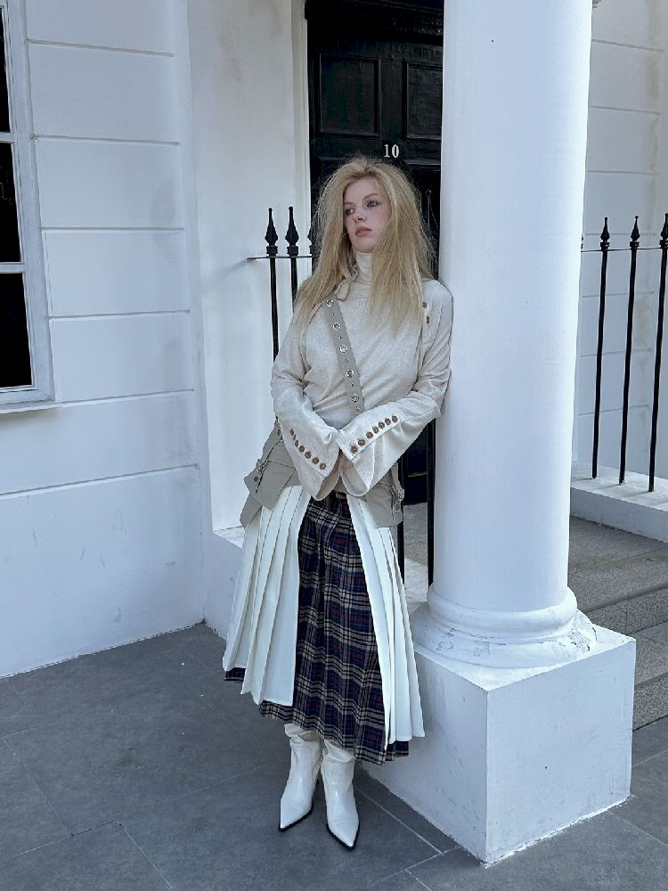 Deconstruction Multi-Way Knit Bottom Shirt【s0000004721】