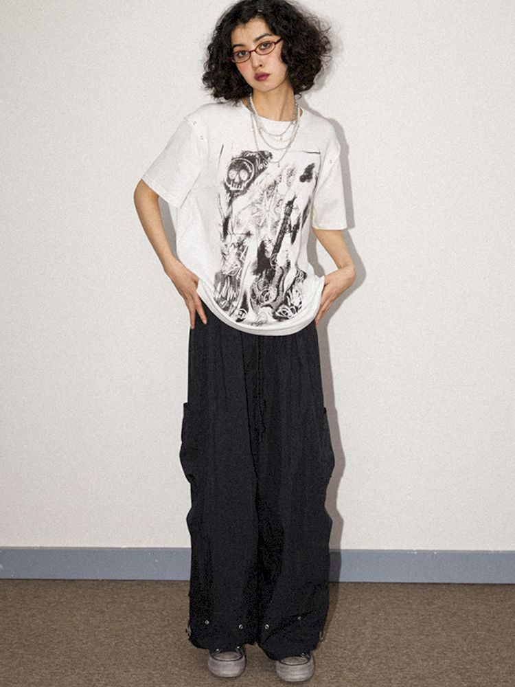 Removal Short Sleeve Tee【s0000008841】