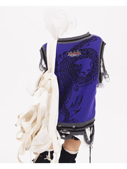 Dragon Knit Vest【s0000005961】