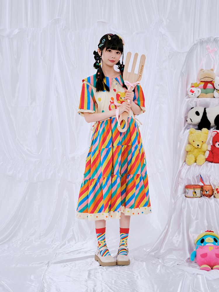 Rainbow Diary Dress【s0000009097】