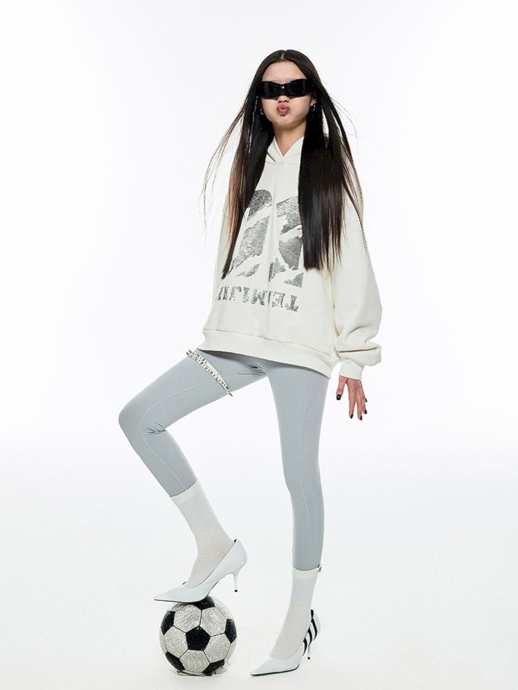 Loose Hooded Sweatshirt【s0000006300】