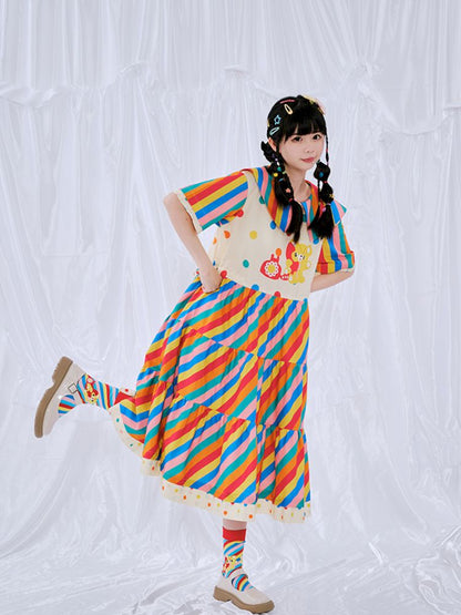 Rainbow Diary Dress【s0000009097】