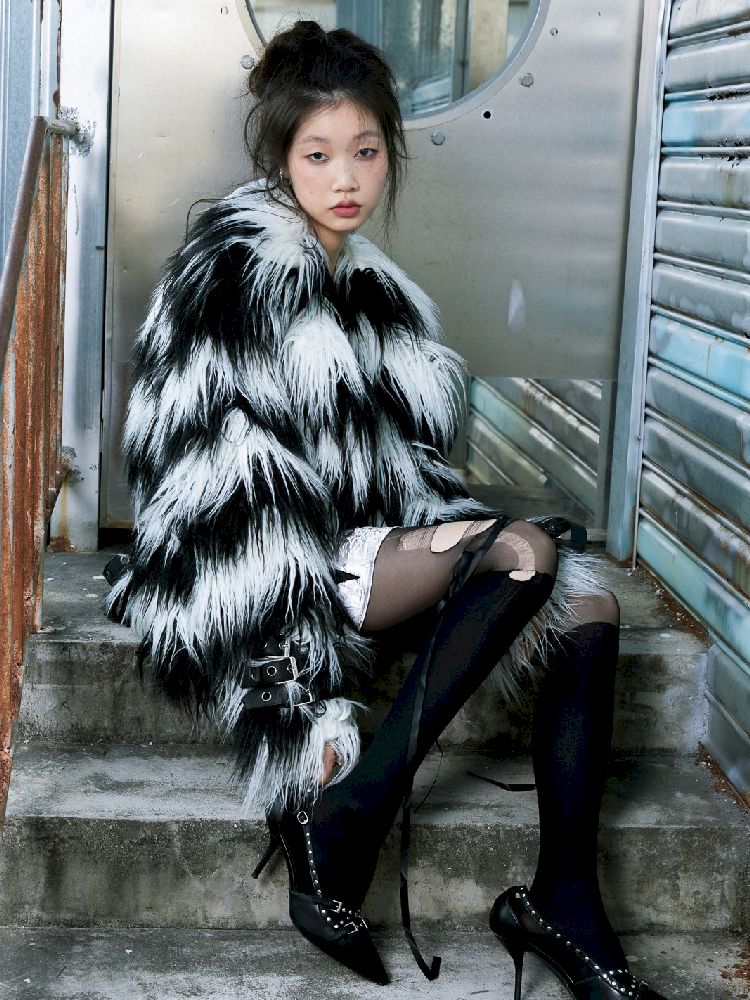 Gradient Stripe Fur【s0000004719】