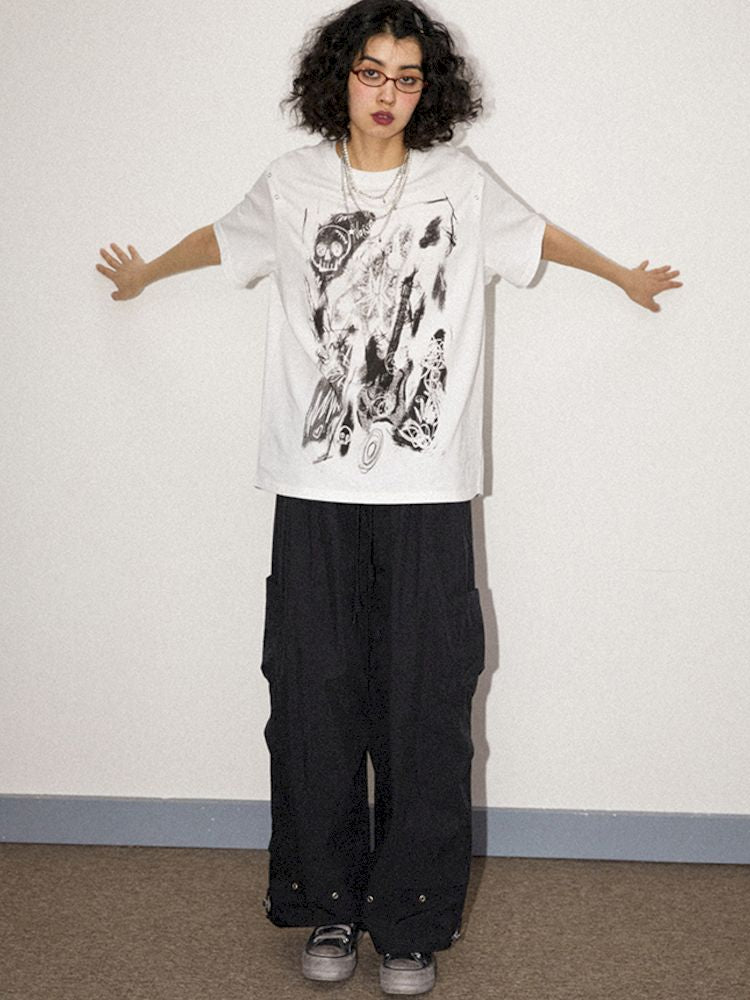 Removal Short Sleeve Tee【s0000008841】