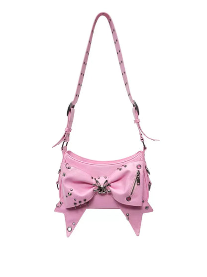 Hardware Decoration Bow Bag【s0000009406】