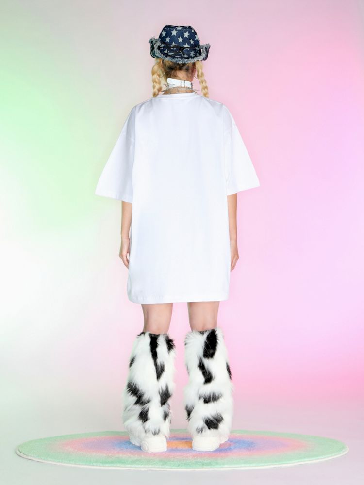 Genderless loose short sleeve t-shirt【s0000007164】