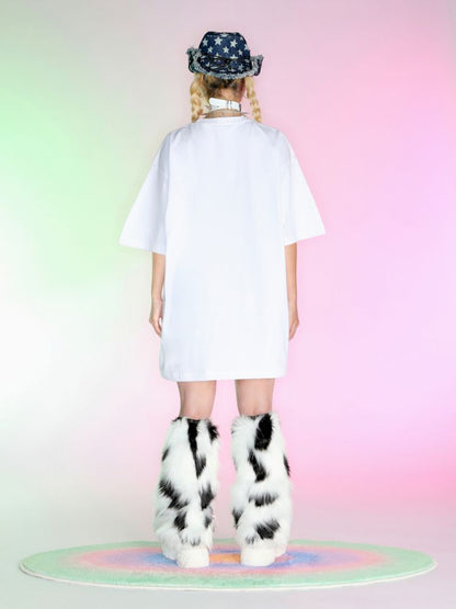 Genderless loose short sleeve t-shirt【s0000007164】