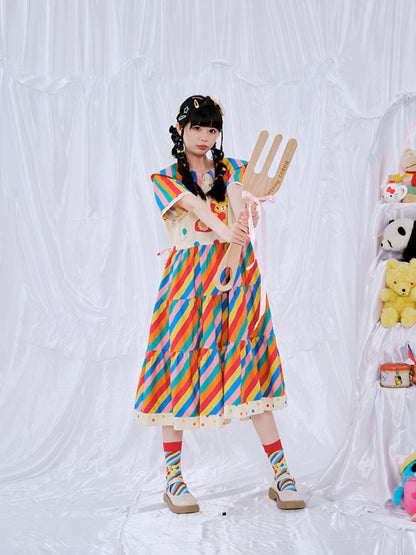 Rainbow Diary Dress【s0000009097】