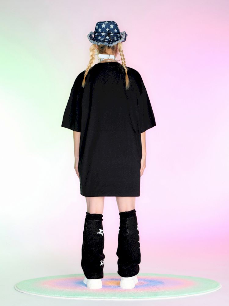 Genderless loose short sleeve t-shirt【s0000007164】