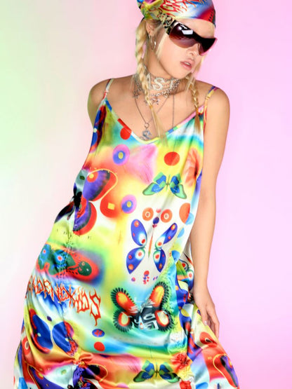 Silk Halter Dress【s0000007150】