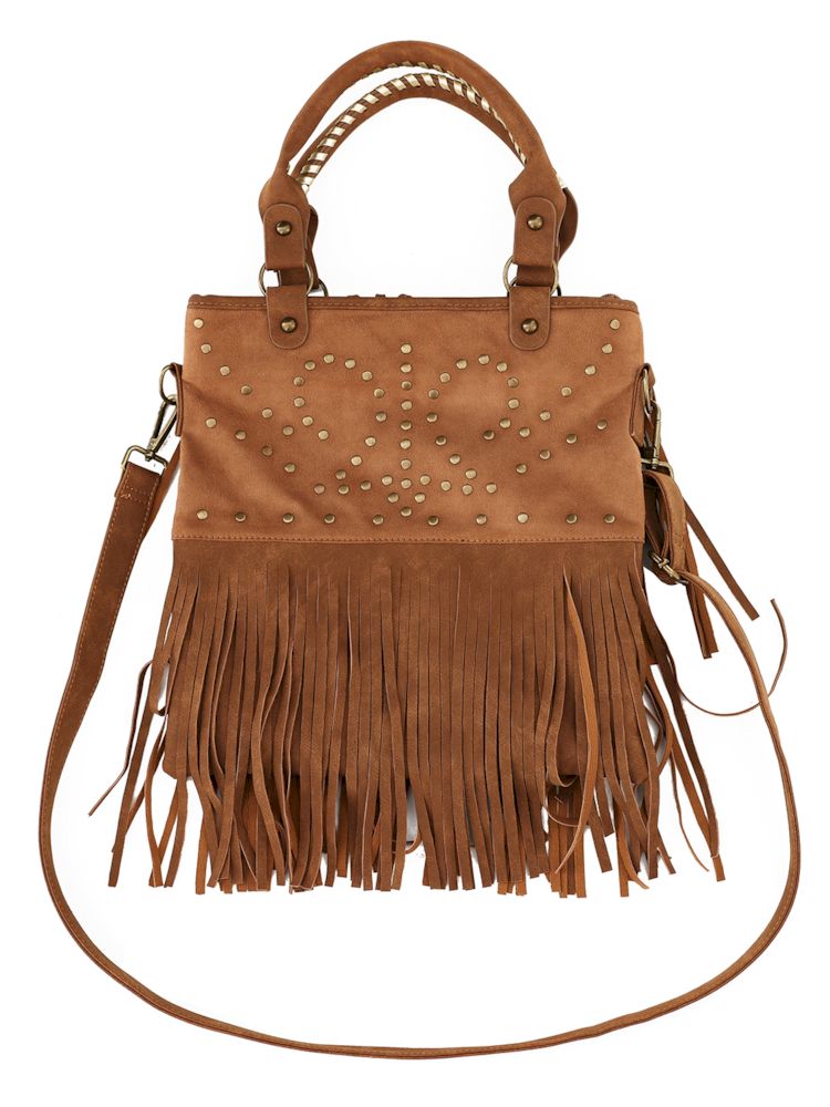 Handheld Crossbody Dual Purpose Tassel Bag【s0000006256】