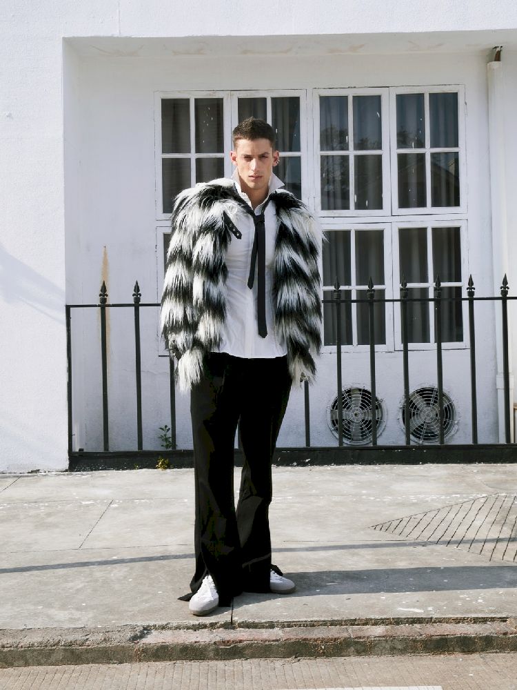 Gradient Stripe Fur【s0000004719】