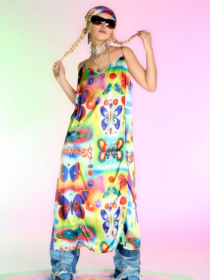 Silk Halter Dress【s0000007150】