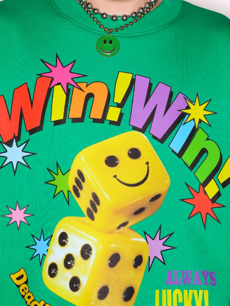 Smiley Dice American Tide Sweatshirt【s0000010264】