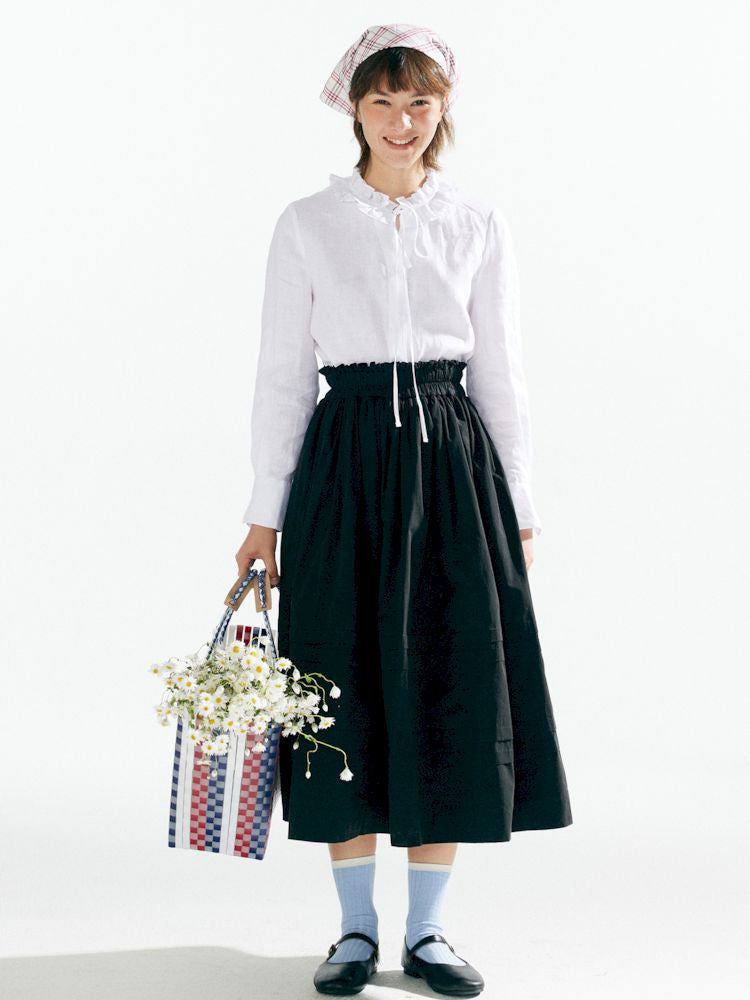 Big Hem Half-body Skirt【s0000007631】