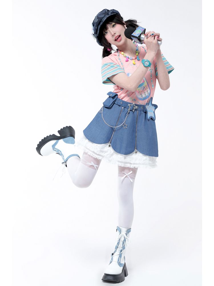 Variety cowboy petal skirt【s0000006573】