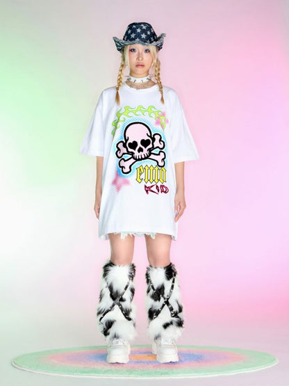 Genderless loose short sleeve t-shirt【s0000007164】