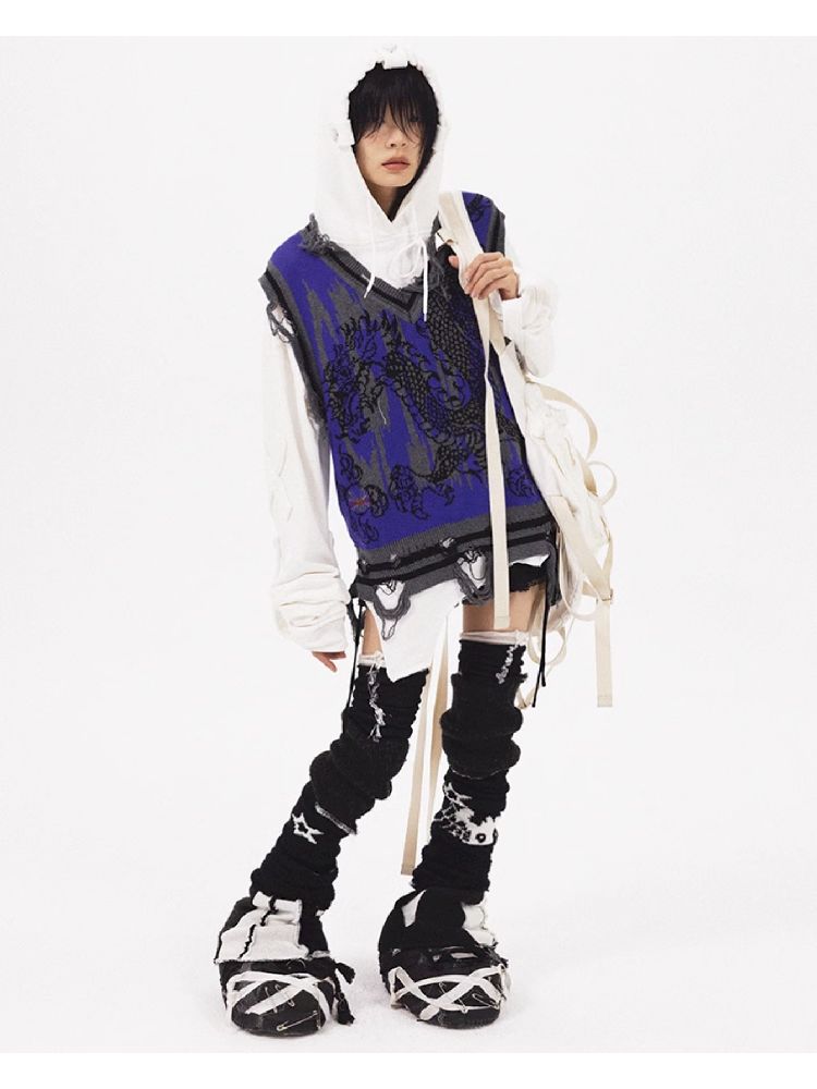 Dragon Knit Vest【s0000005961】