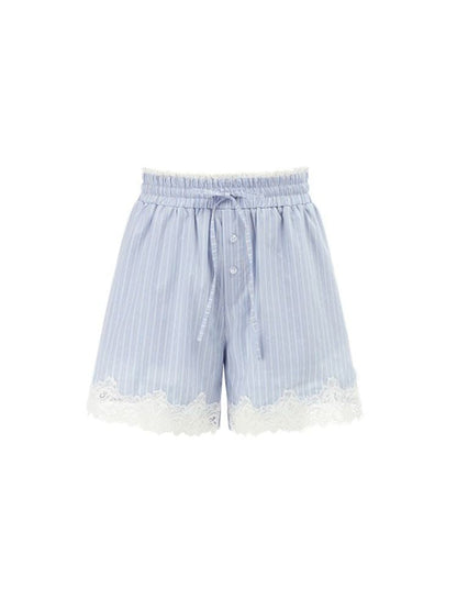 Breathable striped casual trousers【s0000009688】